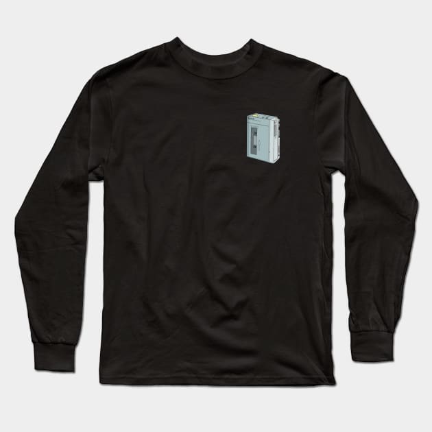 Walkman Long Sleeve T-Shirt by Nightstop